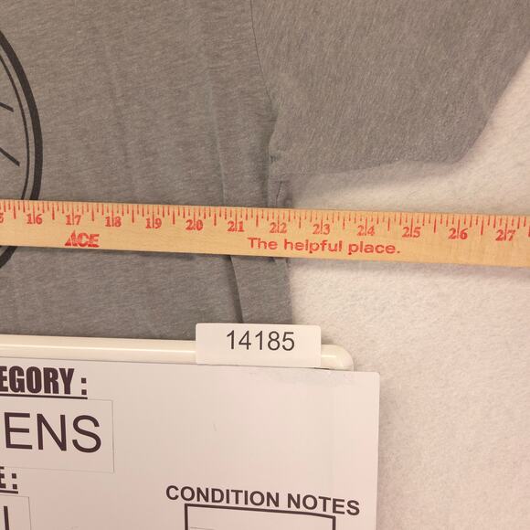 Jagermeister Crew Neck Shorts Sleeve Shirt Adult Mens Size Extra Large XL Gray - Picture 7 of 9